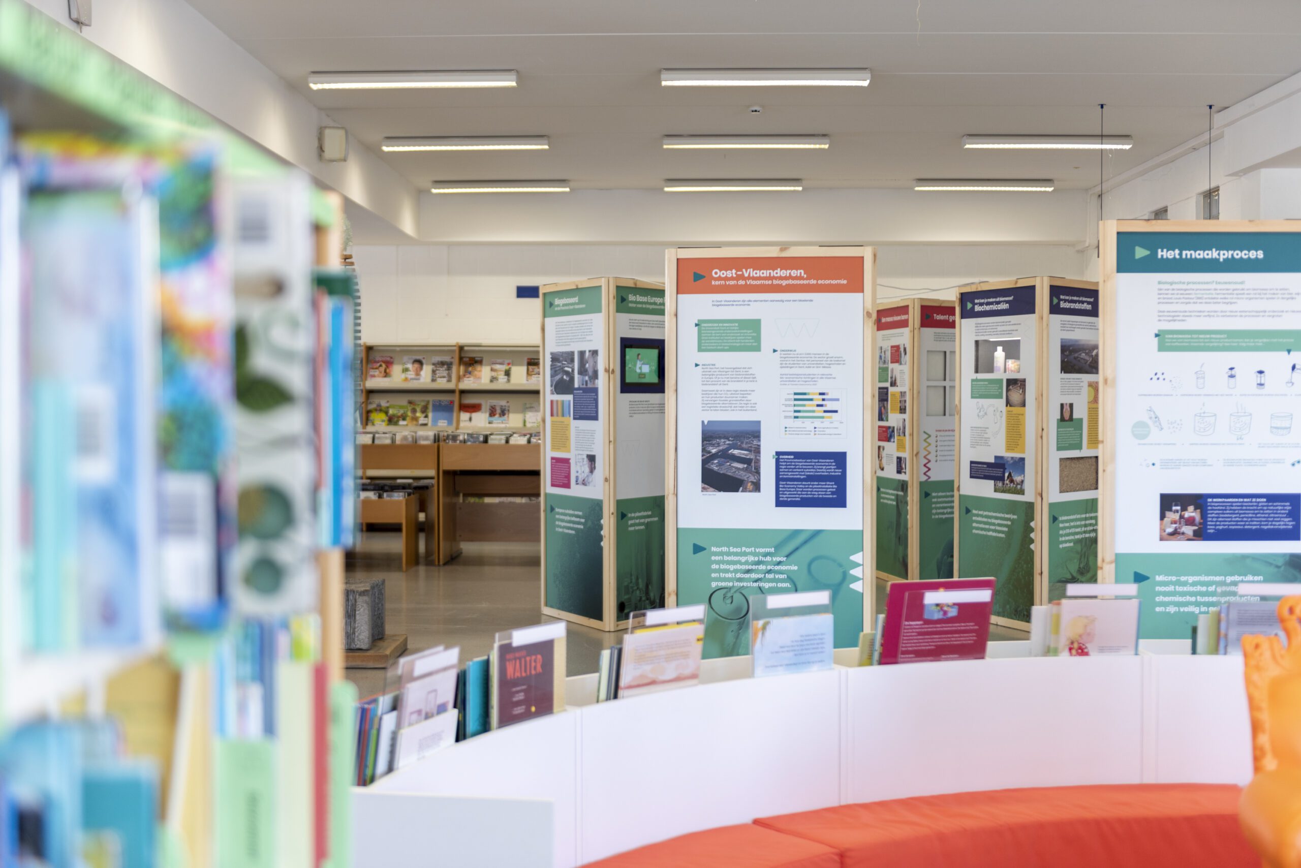 Expo over biogebaseerde economie tourt langs Oost-Vlaamse bibliotheken